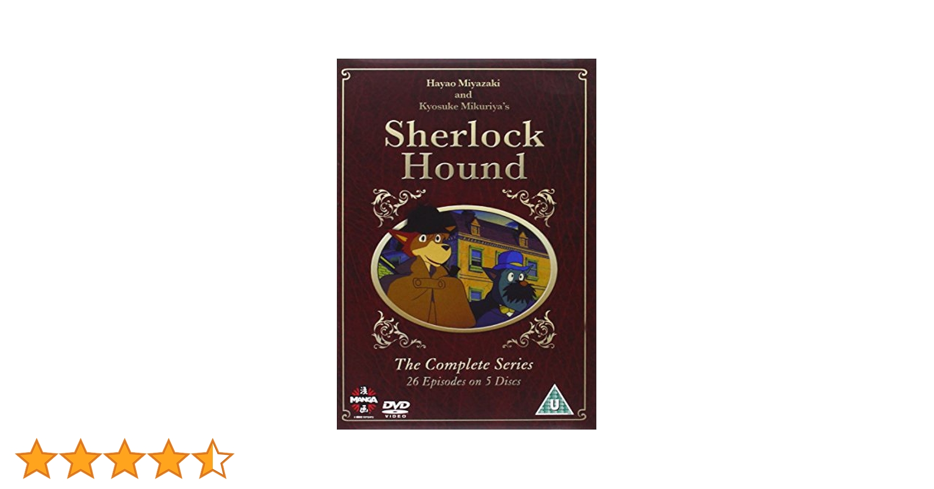 アニメ Sherlock Hound DVD-BOX Amazon.com: Sherlock Hound Complete TV Series [Blu-ray